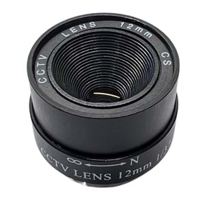12 mm Analog Kamera Sabit Iris Fixed Lens