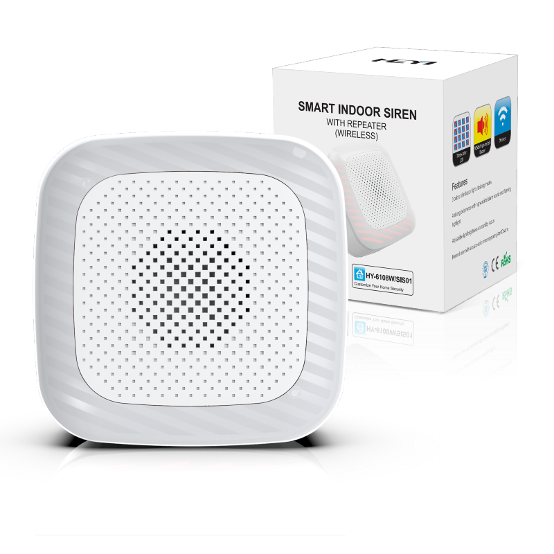 OPAX BGR-9890 3'ü 1 Arada Kablosuz Dahili Siren, Repeater ve Alarm Sistemi