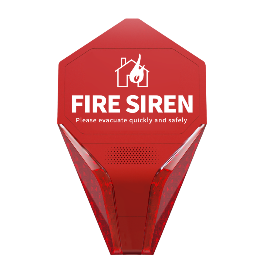 OPAX-WSR-RED Kablosuz Yangın Alarm Sireni