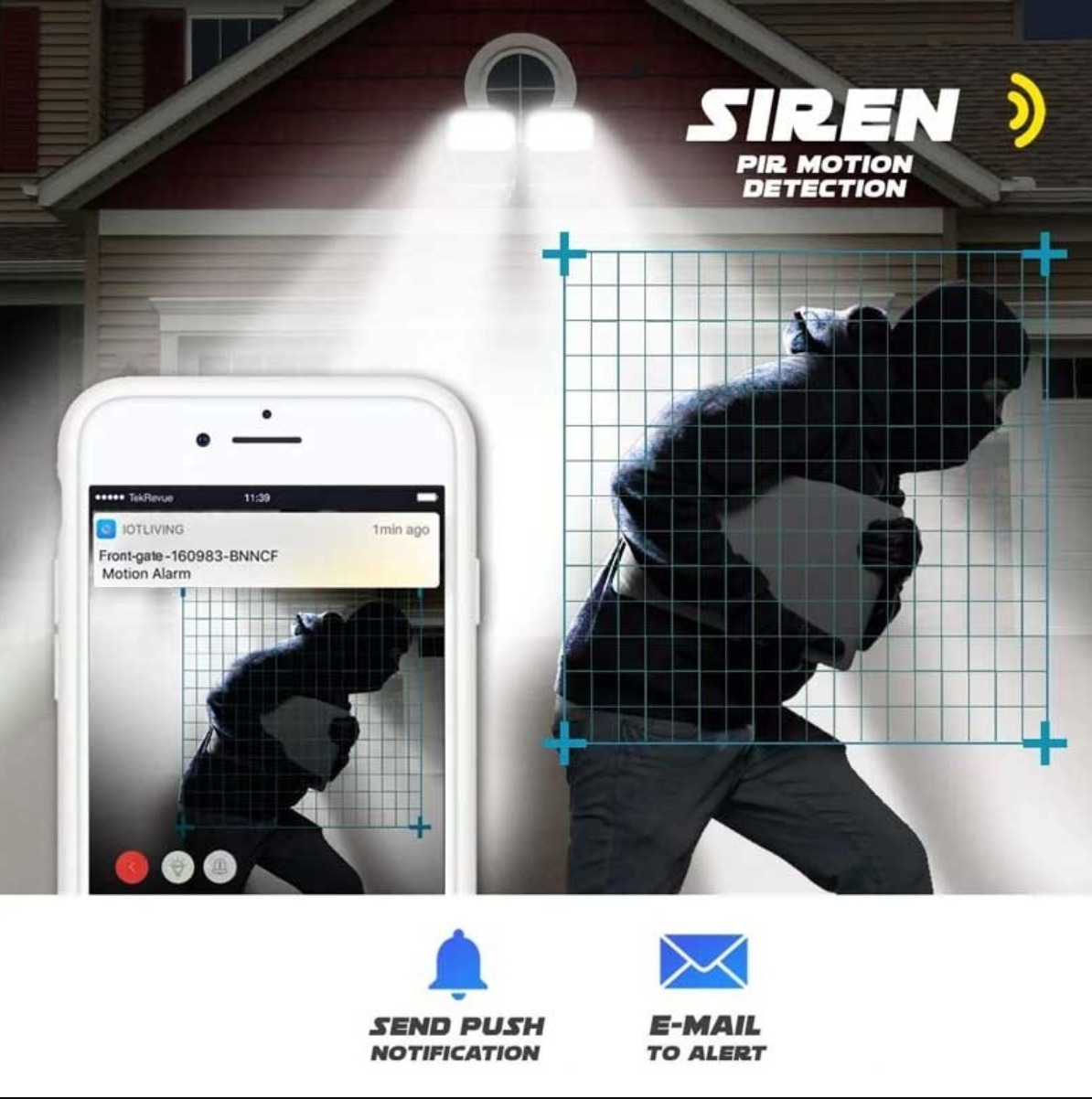 OPAX-60120 projektörlü WiFi kamera görsel 4