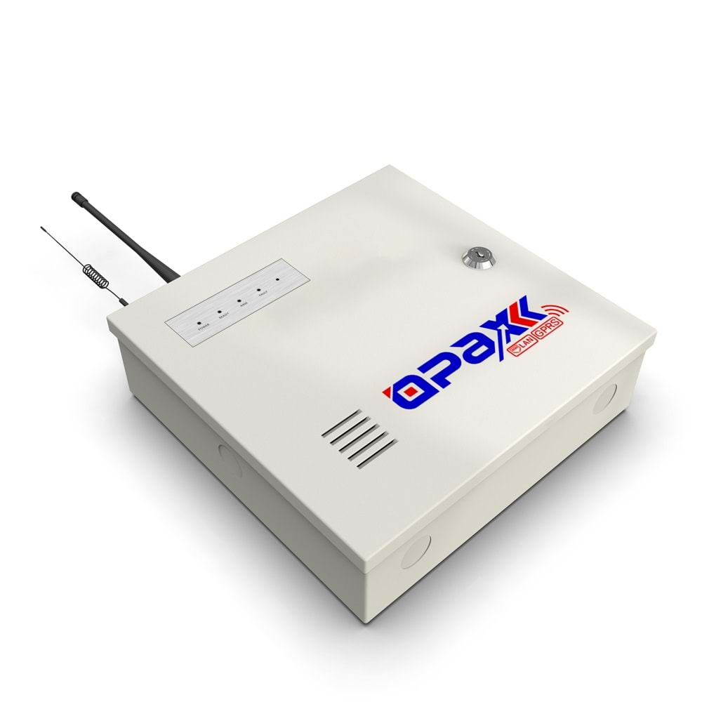 OPAX-2747-4G GPRS/LAN KEYPADLİ KABLOLU&KABLOSUZ ALARM PANELİ (1 YIL AHM ÜCRETSİZ)