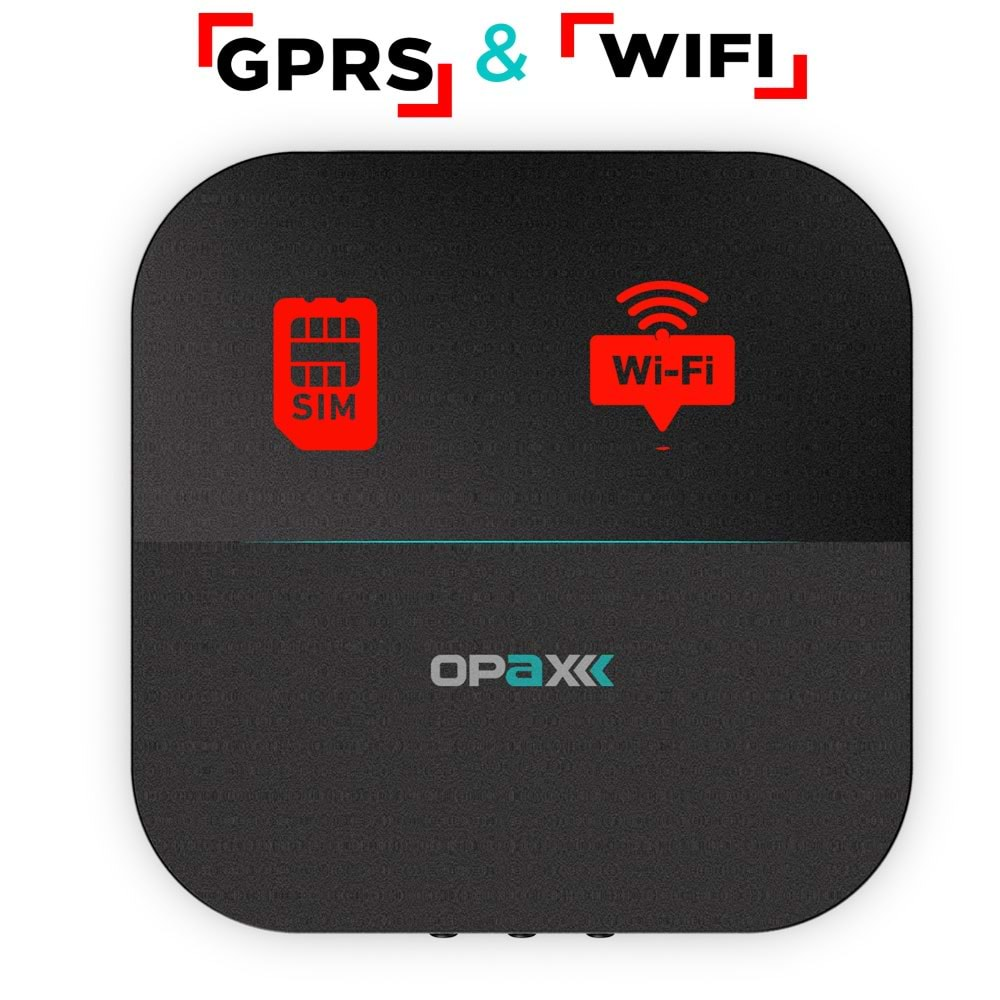 OPAX-W20-S BEYAZ GPRS I GSM I WIFI KABLOSUZ NETWORK ALARM SİSTEMİ (1 YIL AHM ÜCRETSİZ)