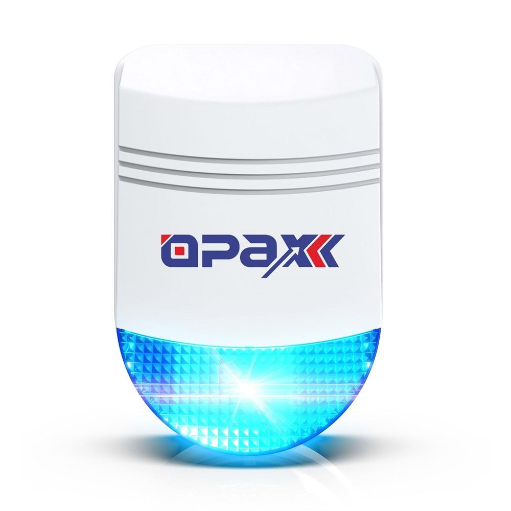 OPAX-2545LAN+BGR+10+AKÜ NETWORKLÜ ALARM PANELİ &BGR-10 KABLOLU SİRENLİ FULLSET (1 YIL AHM ÜCRETSİZ)