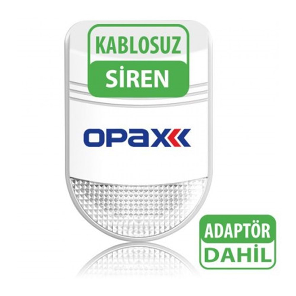 ARD-575+ BGR-09 GPRS/GSM/WIFI KABLOSUZ ALARM PANELİ ve BGR-09 KABLOSUZ SİRENLİ (1 Yıl AHM Ücretsiz)