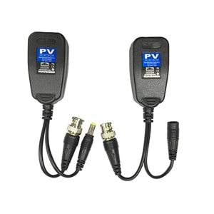 PV 5MP 1 ÇİFT PASİF VIDEO BALUN HD-CVI/TVI/AHD MAVİ ETİKET