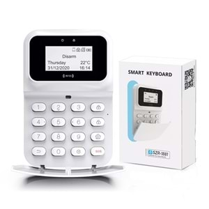 OPAX-2747-4G GPRS/LAN KEYPADLİ KABLOLU&KABLOSUZ ALARM PANELİ (1 YIL AHM ÜCRETSİZ)