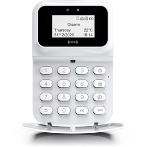 OPAX-2747-4G GPRS/LAN KEYPADLİ KABLOLU&KABLOSUZ ALARM PANELİ (1 YIL AHM ÜCRETSİZ)